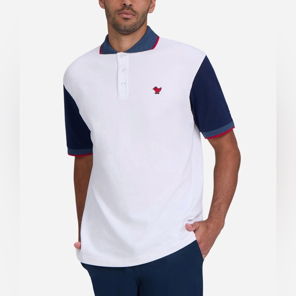 Bad Birdie, cotton Pique Polo